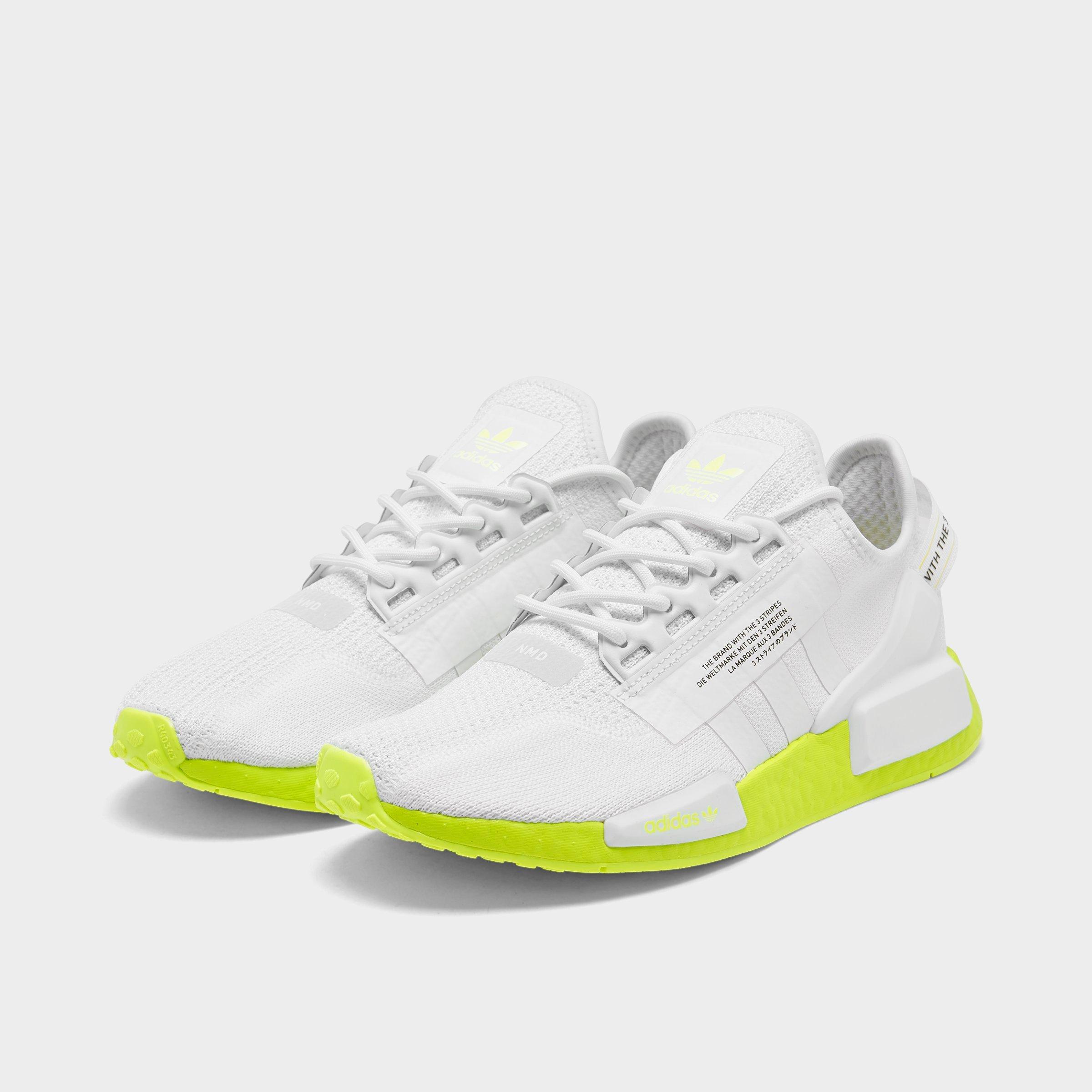 Adidas nmd r1 shoes Mens white size 8com